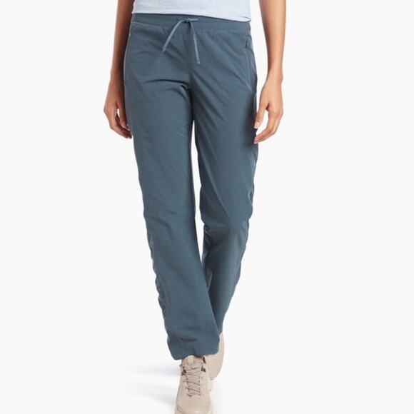 Kuhl Rainstorm Freeflex Relaxed Fit Pants Sz 8 NWT - Picture 1 of 14
